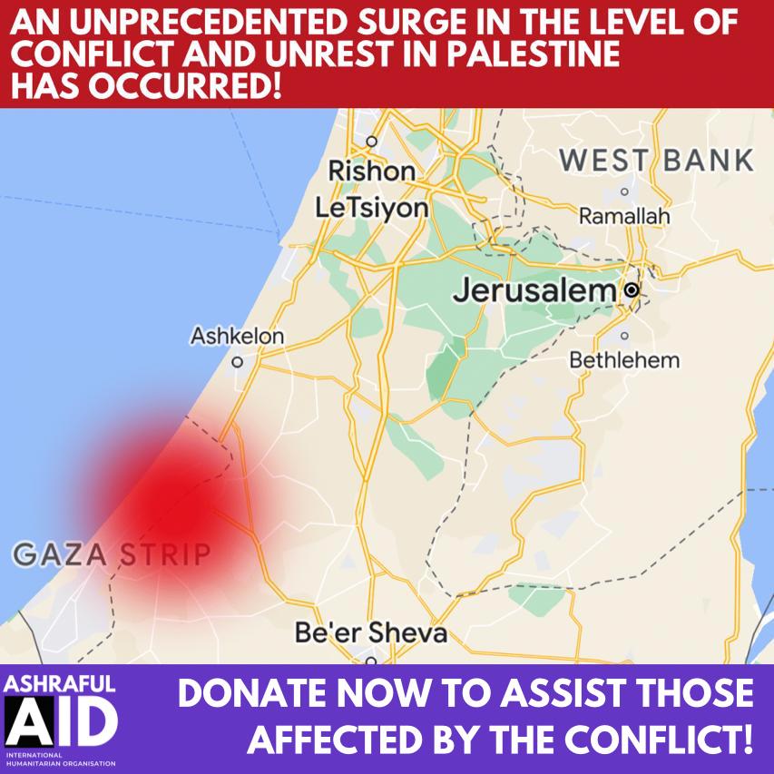 Palestine relief aid - Ashraful Aid