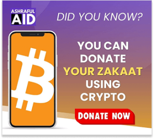 AshrafulAid accepting crypto donations for Zakaat